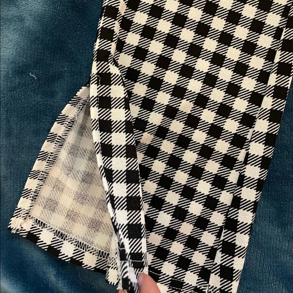 Checkered flare pants - Picture 4 of 6